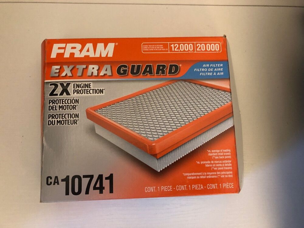 FRAM Extra Guard CA10741 Replacement Engine Air Filter for Select Lexus & Toyota